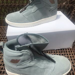 AIR JORDAN 1 WMNS high zip mica green/bronze NEW